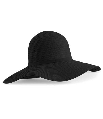 B/field Marbella Sun Hat - Black - ONE
